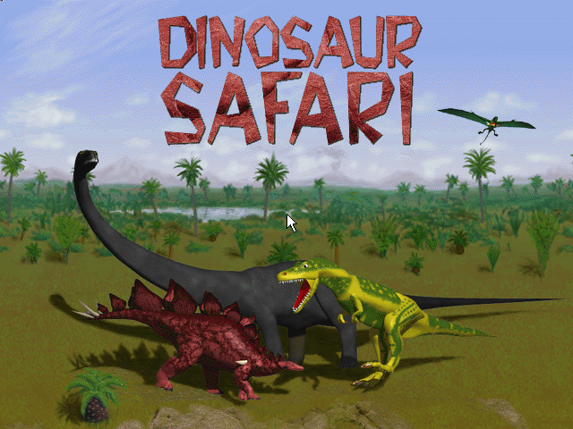 Game cover: Dinosaur Safari
