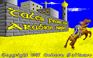Game cover: Tales from the Arabian Nights