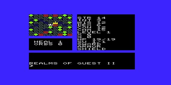Game cover: Realms of Quest II