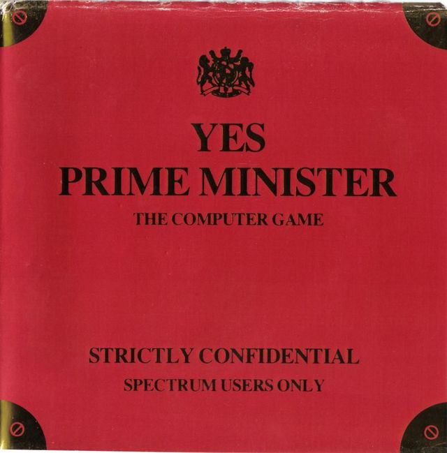 Game cover: Yes Prime Minister: The Computer Game