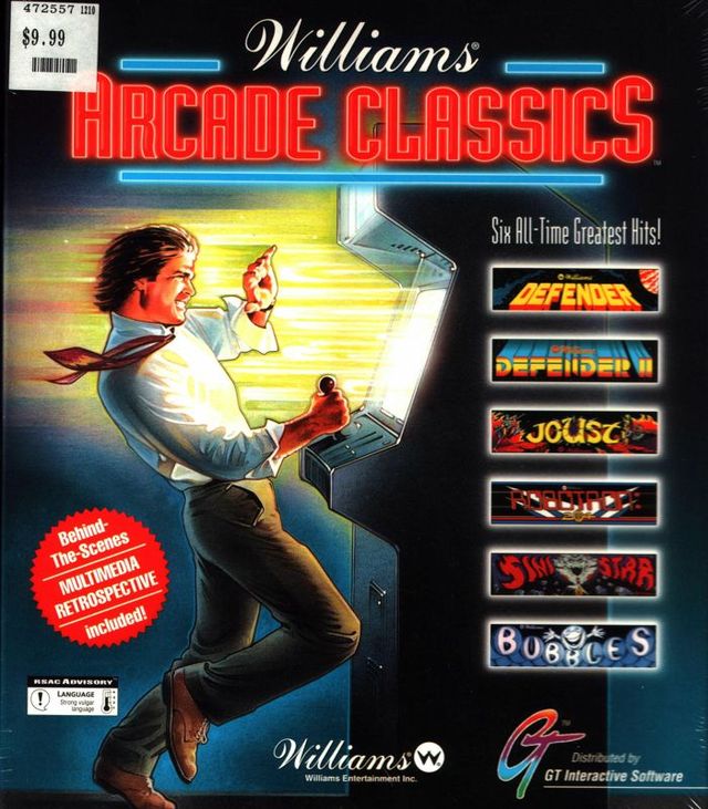 Game cover: Williams Arcade Classics