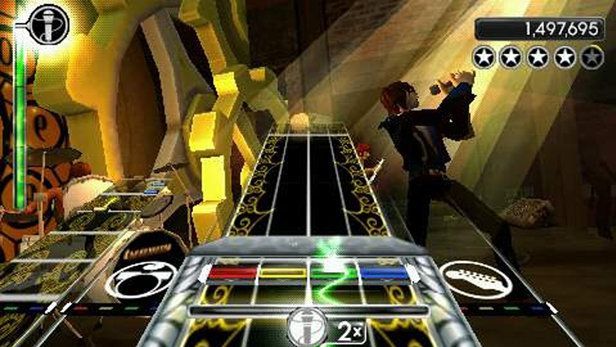 Game cover: Rock Band Unplugged