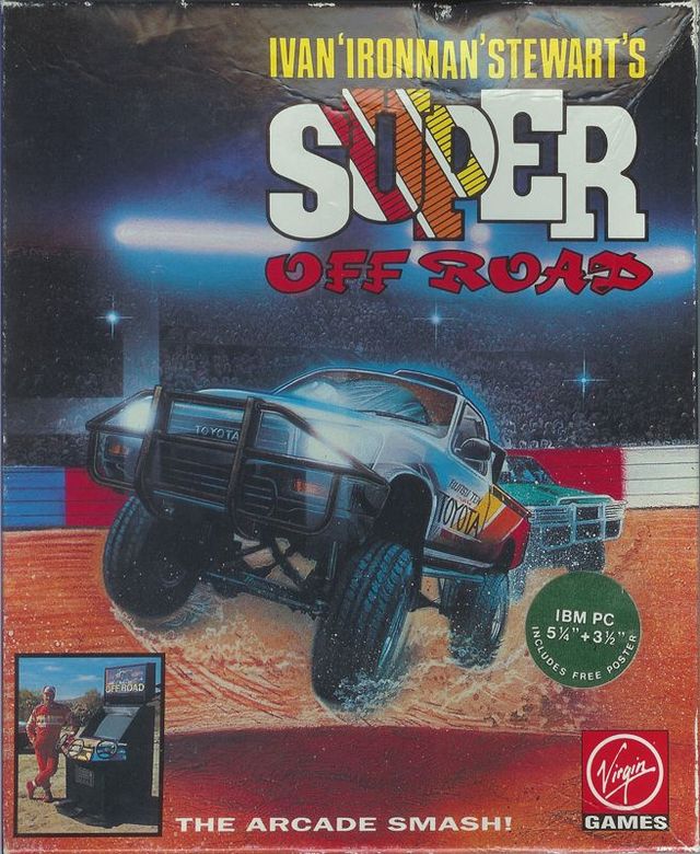 Game cover: Ivan 'Ironman' Stewart's Super Off Road