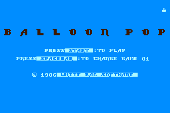 Game cover: Balloon Pop