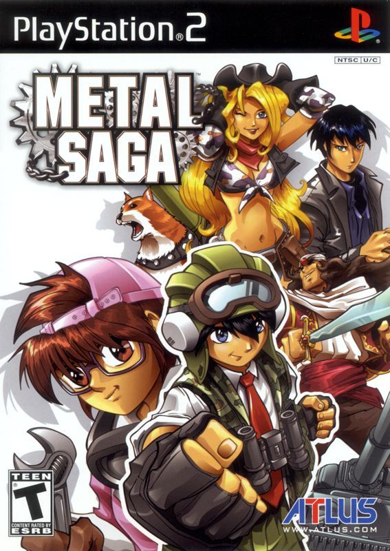 Game cover: Metal Saga