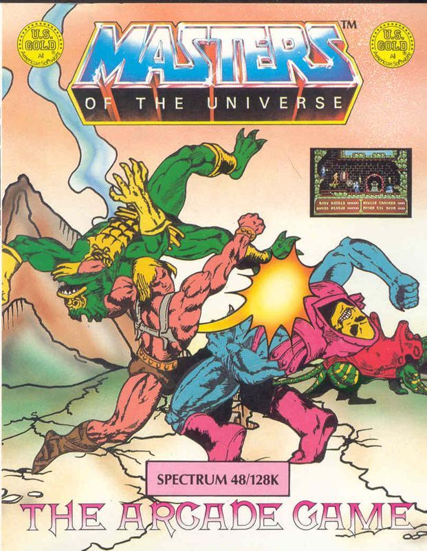 Game cover: Masters of the Universe: The Arcade Game