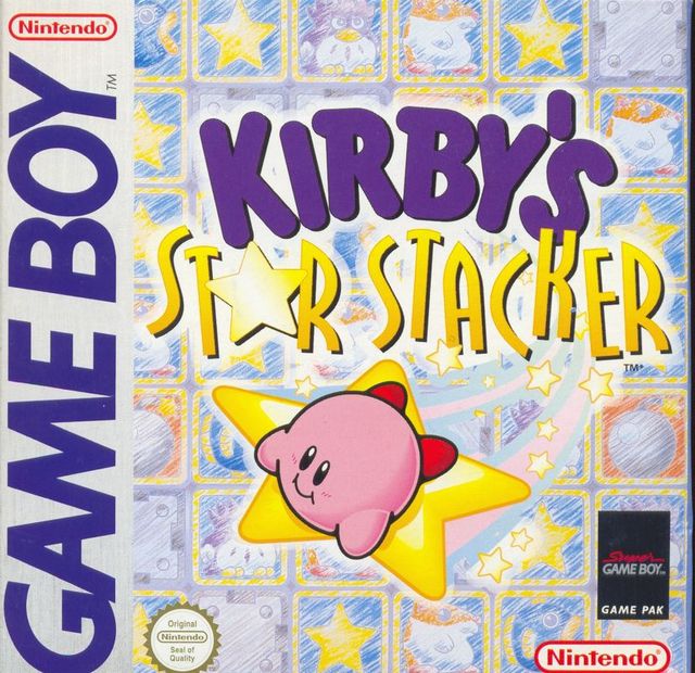 Game cover: Kirby's Star Stacker