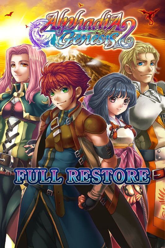 Game cover: Alphadia Genesis 2: Full Restore