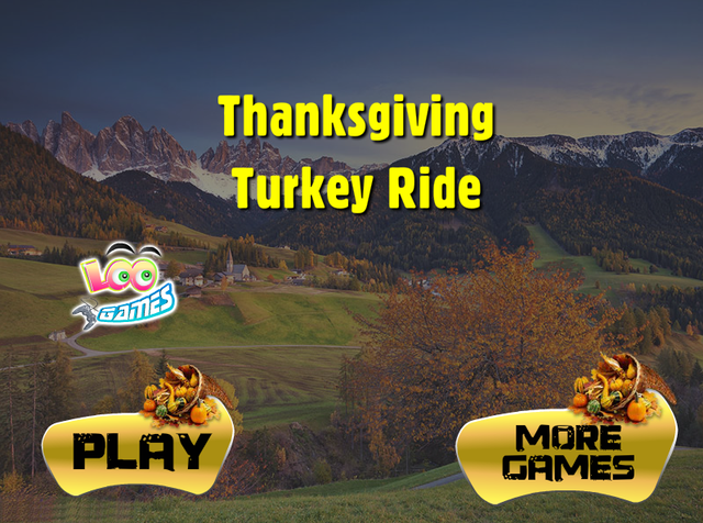 Game cover: Thanksgiving Turkey Ride