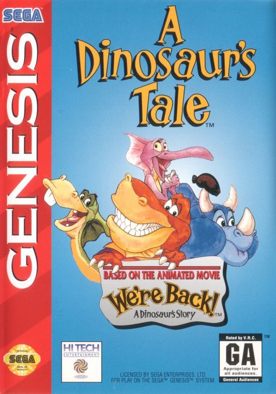 Game cover: A Dinosaur's Tale