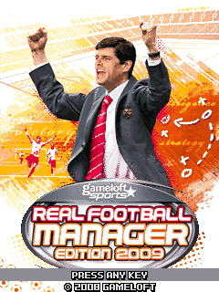 Game cover: Real Football: Manager Edition 2009