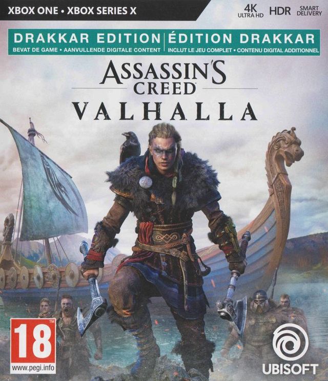 Game cover: Assassin's Creed: Valhalla (Drakkar Edition)