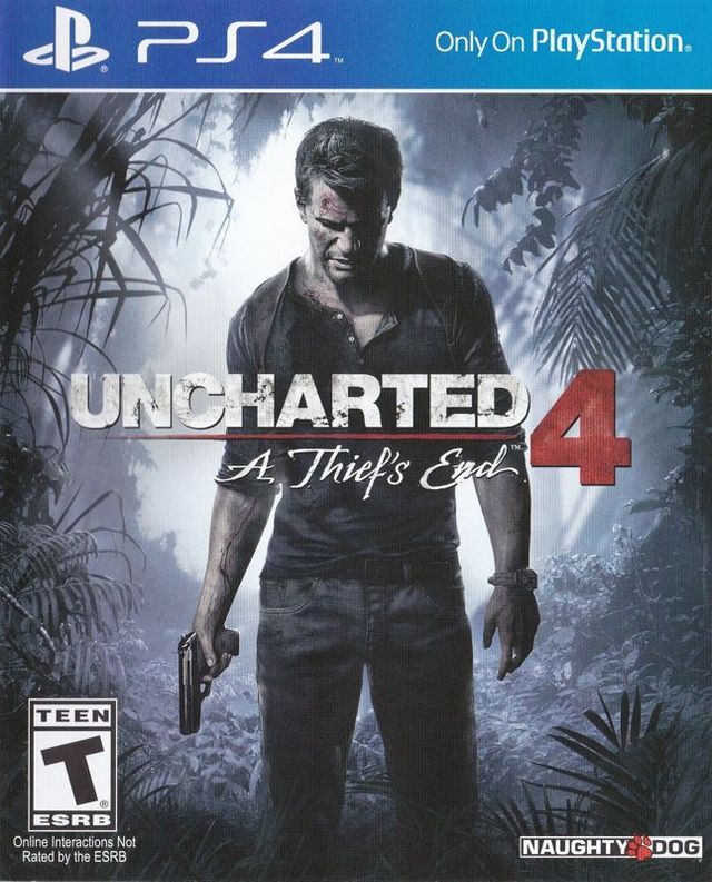 Game cover: Uncharted 4: A Thief's End