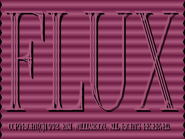Game cover: Flux