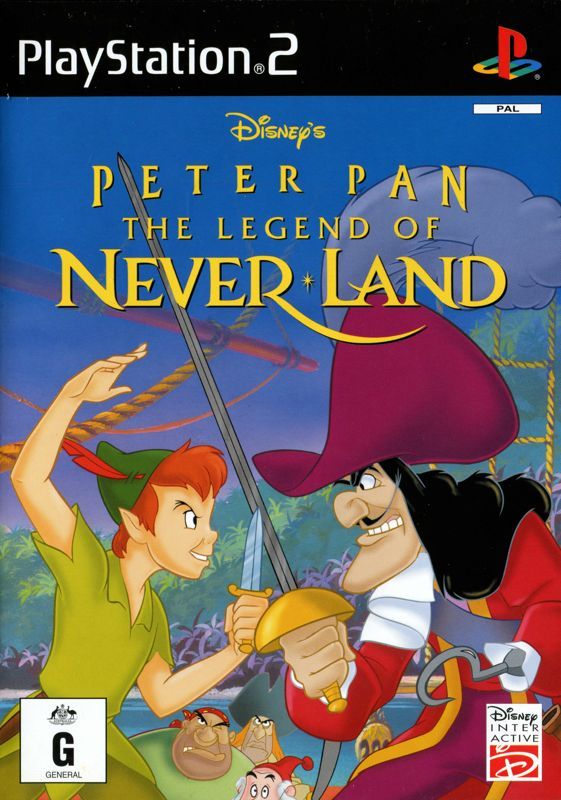 Game cover: Disney's Peter Pan: The Legend of Never Land