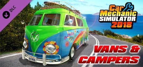 Game cover: Car Mechanic Simulator 2018: Vans & Campers