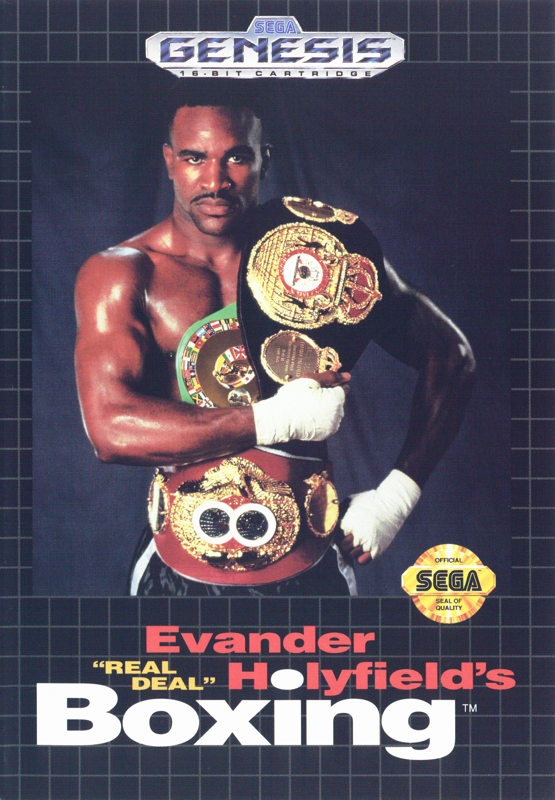 Game cover: Evander Holyfield's "Real Deal" Boxing