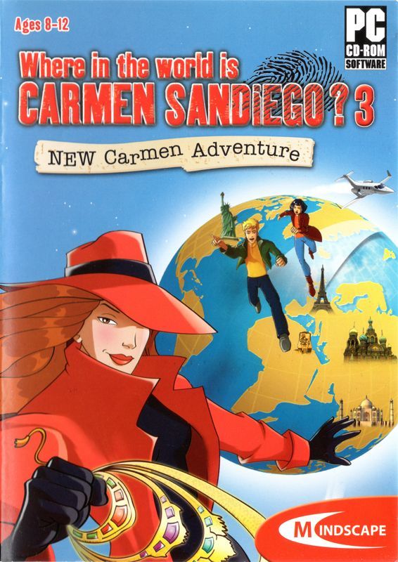 Game cover: Where in the World is Carmen Sandiego? 3