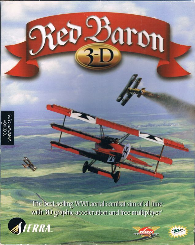 Game cover: Red Baron 3-D