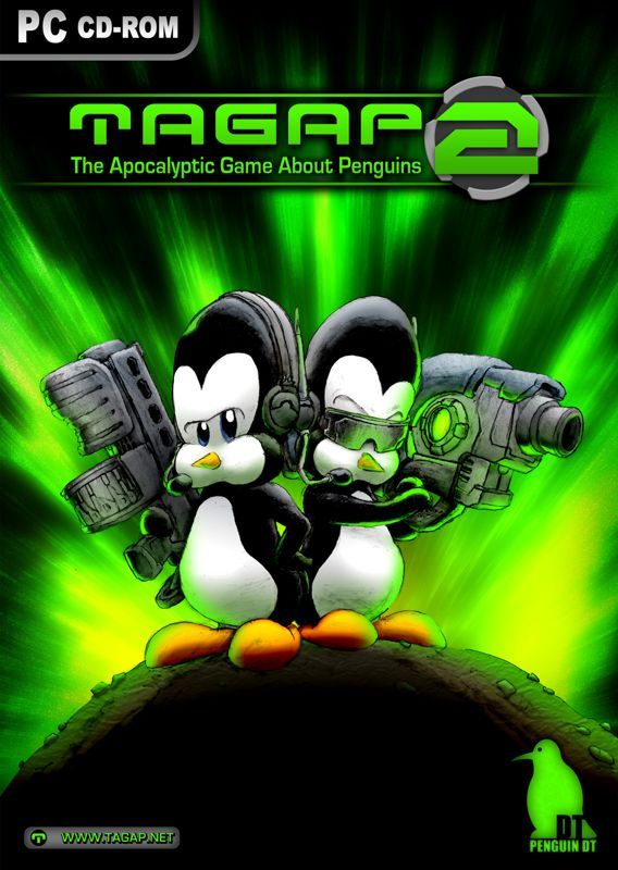 Game cover: TAGAP 2: The Apocalyptic Game About Penguins 2
