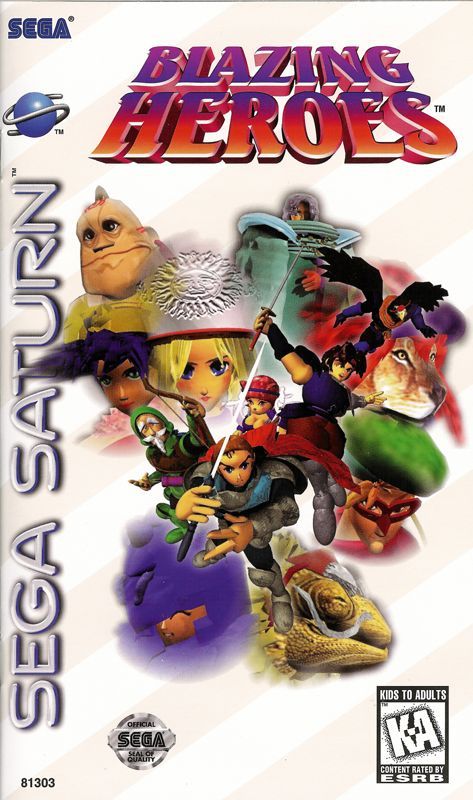 Game cover: Blazing Heroes