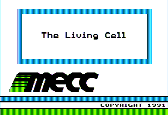 Game cover: The Living Cell