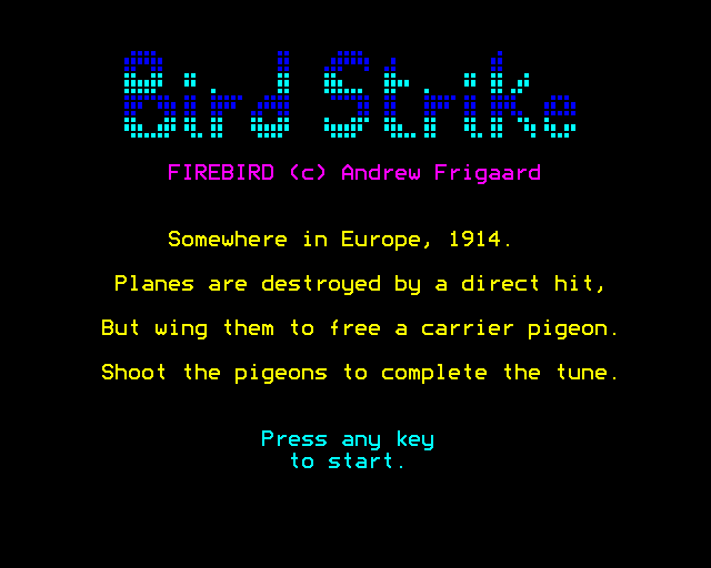Game cover: Bird Strike