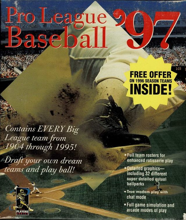 Game cover: Pro League Baseball '97
