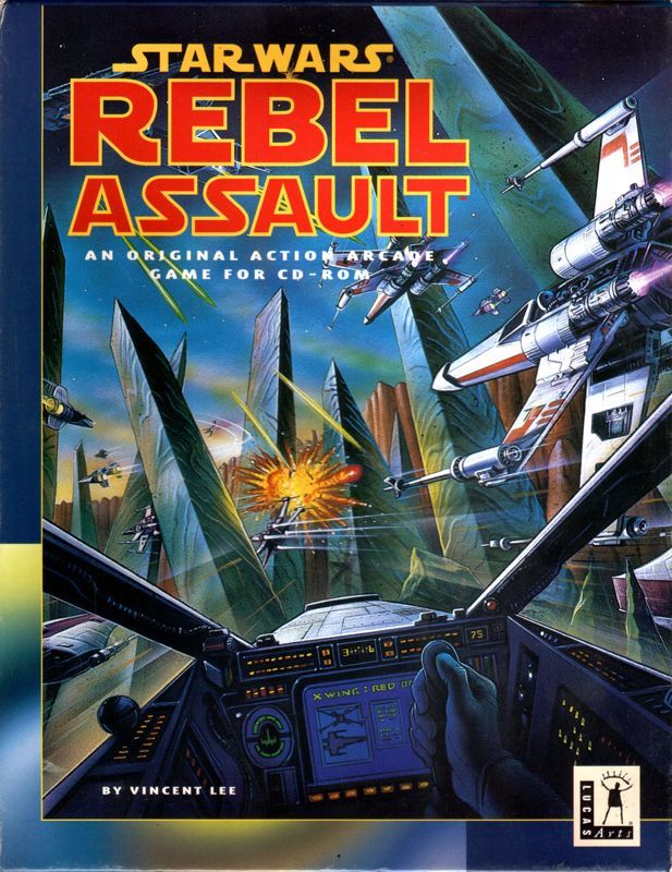 Game cover: Star Wars: Rebel Assault