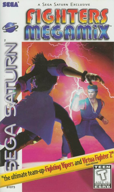 Game cover: Fighters Megamix