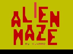 Game cover: Alien Maze