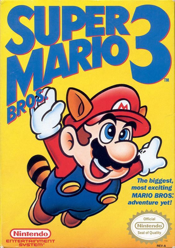 Game cover: Super Mario Bros. 3