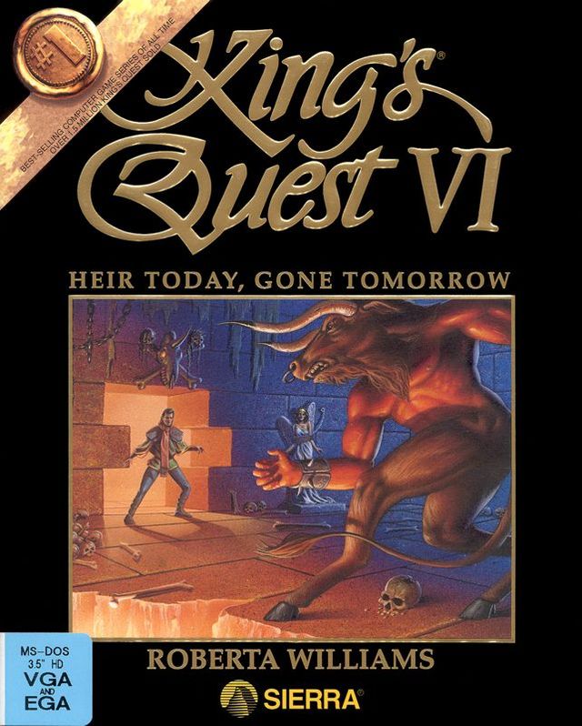 Game cover: King's Quest VI: Heir Today, Gone Tomorrow