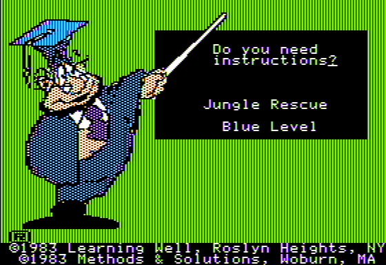 Game cover: Jungle Rescue