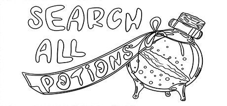 Game cover: Search All: Potions