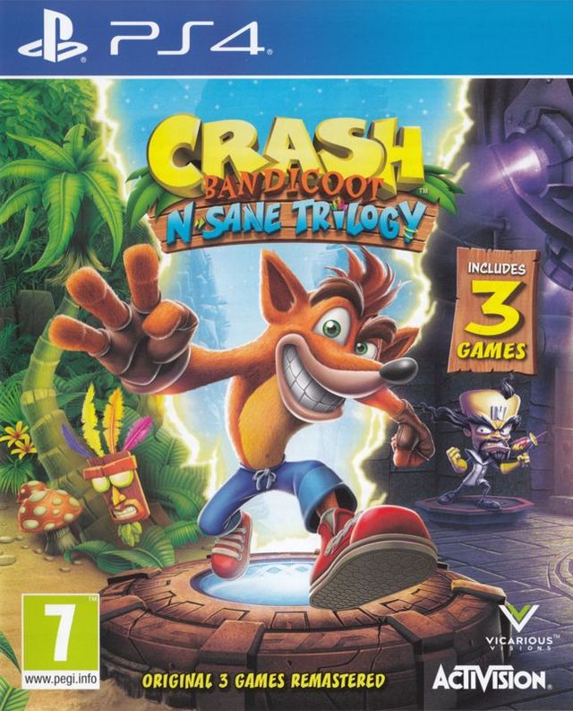 Game cover: Crash Bandicoot: N. Sane Trilogy