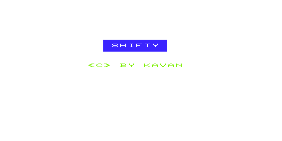 Game cover: Shifty
