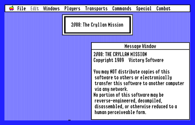 Game cover: 2088: The Cryllan Mission