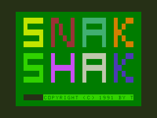 Game cover: Snak Shak