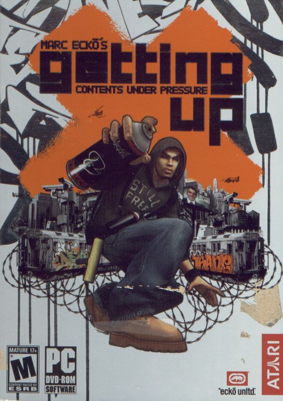 Game cover: Marc Ecko's Getting Up: Contents Under Pressure