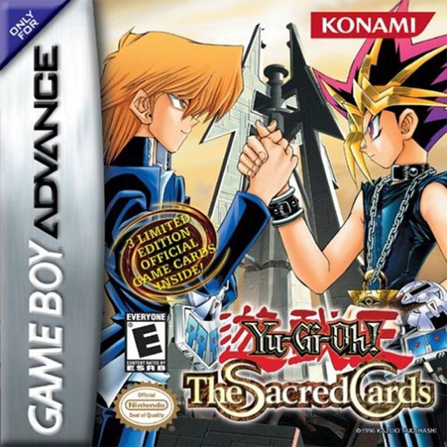 Game cover: Yu-Gi-Oh!: The Sacred Cards