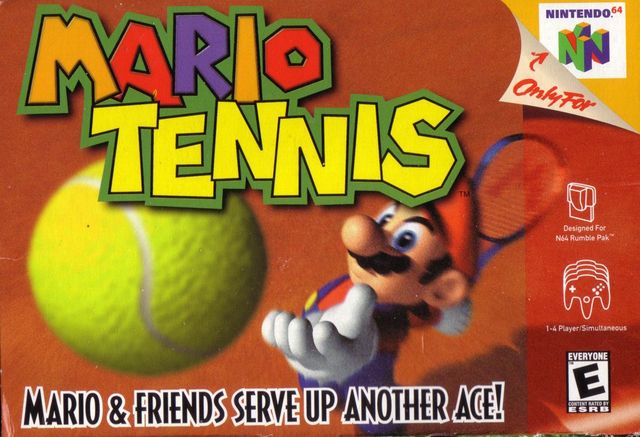Game cover: Mario Tennis