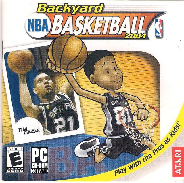 Game cover: Backyard Basketball 2004