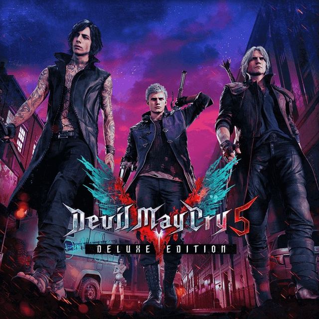 Game cover: Devil May Cry 5: Deluxe Edition