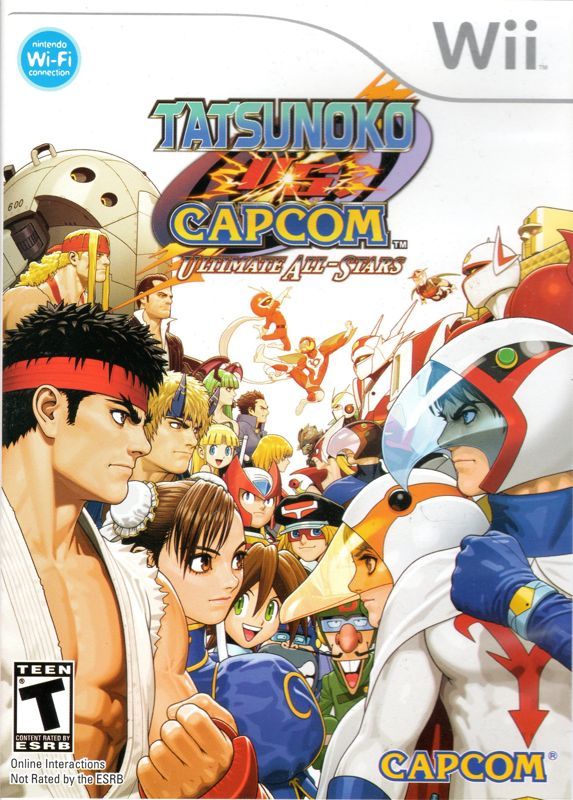 Game cover: Tatsunoko vs. Capcom: Ultimate All-Stars