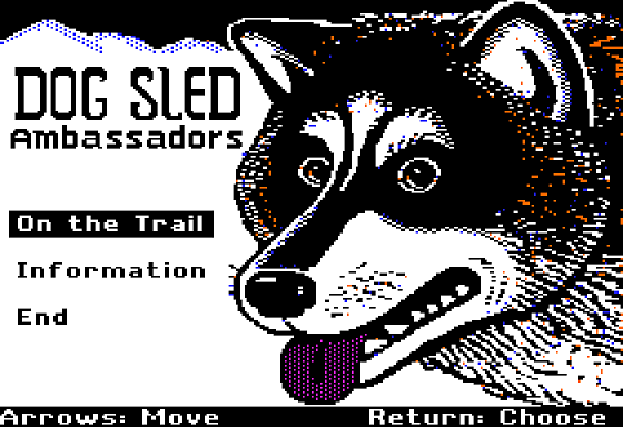 Game cover: Dog Sled Ambassadors