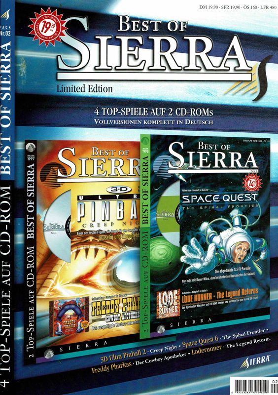 Game cover: Best of Sierra (Limited Edition) Nr. 2