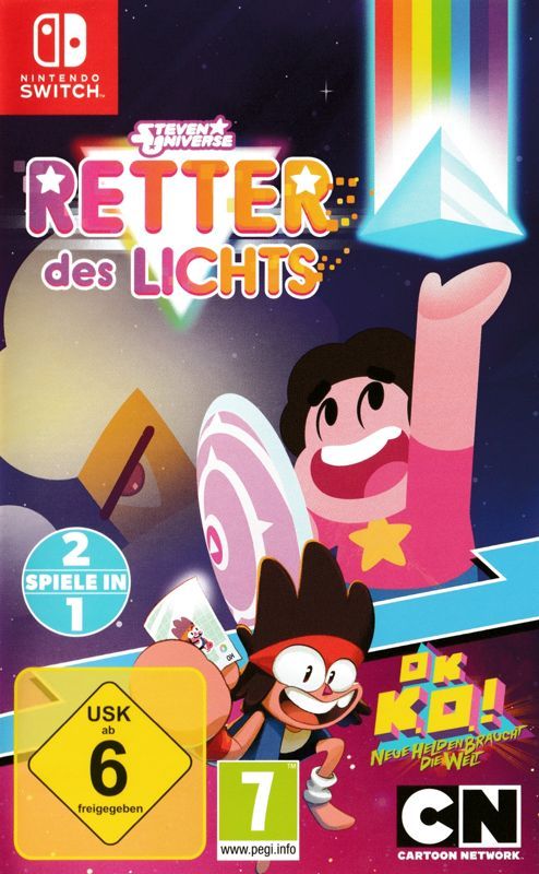 Game cover: Steven Universe: Save the Light / OK K.O.! Let's Play Heroes
