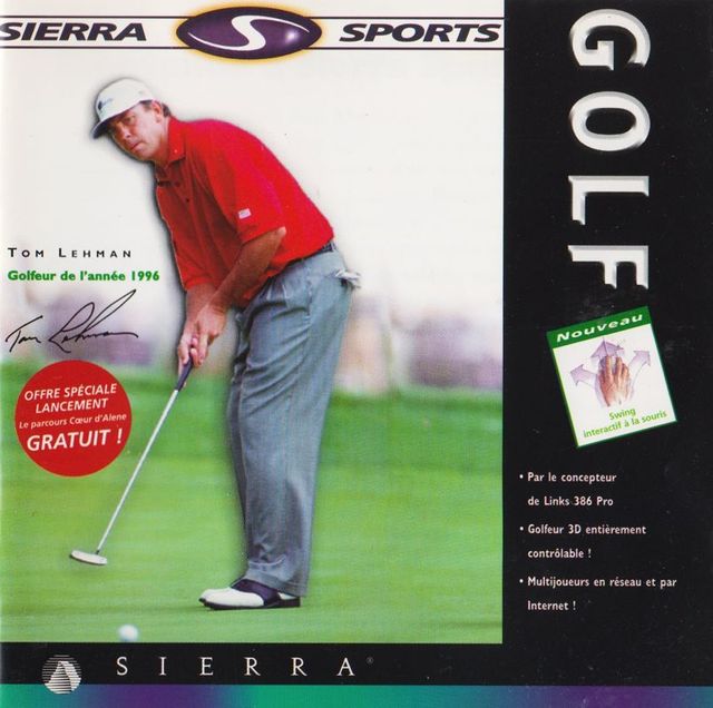 Game cover: Front Page Sports: Golf