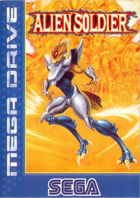 Game cover: Alien Soldier